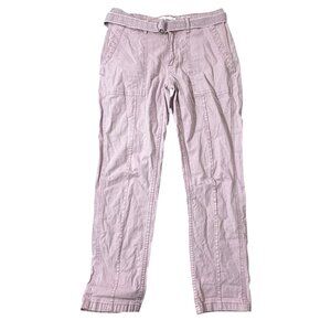 Anthropologie The Wanderer Belted Pink Cargo Pants Utility Pants Size 28